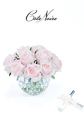 法国 Cote Noire 玫瑰花园系列 香氛花 无火扩香高端礼物居家摆件