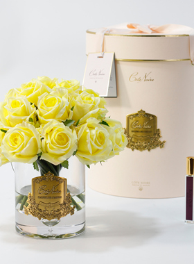 COTE NOIRE 法国香氛花21朵系列玫瑰花家居香薰摆件节日礼品