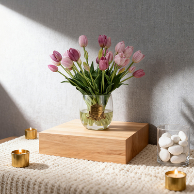 COTE NOIRE 法国香氛花冰晶郁绽郁金香花束家居香薰礼物轻奢