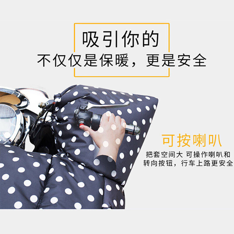 迪路仕电动车挡风被冬季加厚秋季加绒保暖防水电瓶车踏板摩托车挡