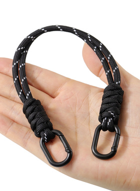 多功能伞绳编织防丢收纳扣绳手机相机手腕绳钥匙扣挂绳小包包拎带