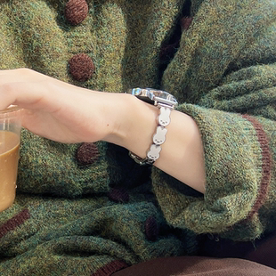 萱芊适用vivowatchgt手表表带iqoowatchgt手表表带新款watch3智能运动设计感手环女款冬天高颜值男士表带女士