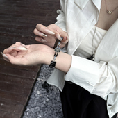 萱芊适用GT6华为gt5表带女watch5手表gt4新款 pro女款 智能watchgt5高级gt2女士gt3女41mm运动gt小香风gt1金属