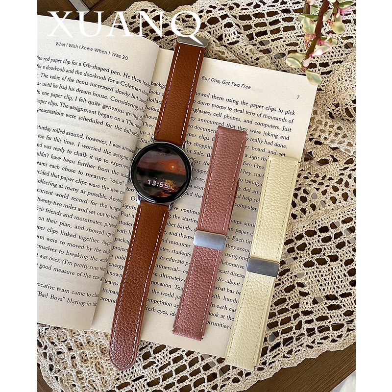 萱芊适用于华为磁吸折叠扣表带