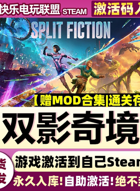 Steam正版双影奇境 激活码CDKey入库 Split Fiction 双人冒险游戏