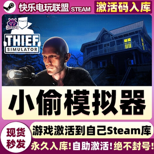 Steam正版小偷模拟器 激活码CDKey入库 Thief Simulator全DLC游戏