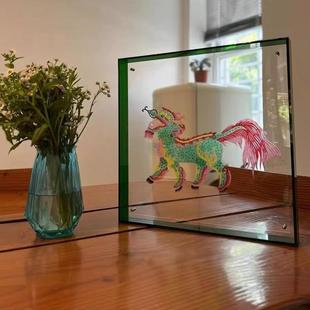 源头厂家接打样案例展示小红书爆款麒麟,狮子,龙,马,鹤等皮影