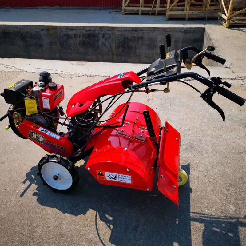 新品发布农业机械小型田园管理机直连四驱微耕机售价