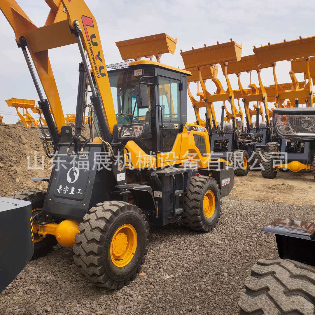 轮式大型工程建筑装载机 鲁宇958型无级变速液压装载车