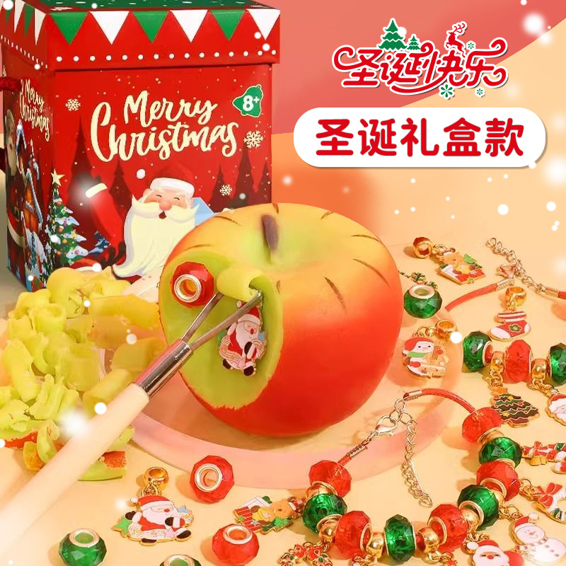 儿童圣诞节苹果挖宝石肥皂