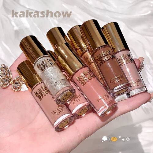 彩妆kakashow繁星闪闪液体眼影珠光哑光细闪高光提亮卧蚕眼影液