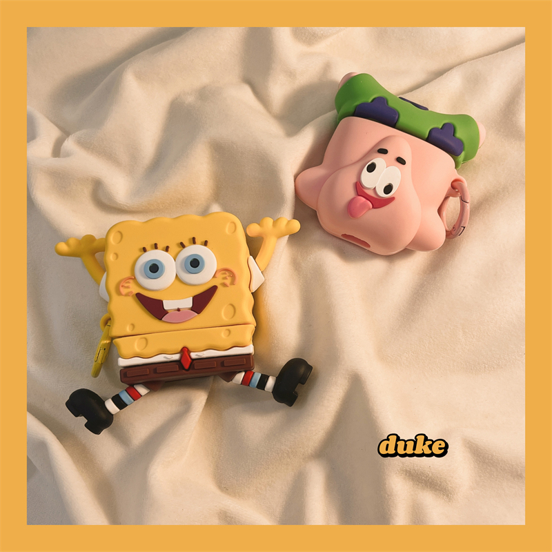 苹果耳机壳硅胶软壳网红搞怪卡通