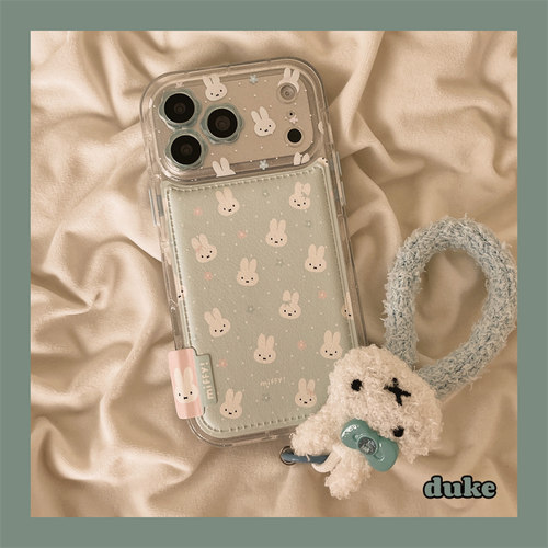 适用苹果手机壳卡通可爱米菲兔