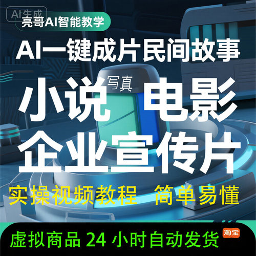 AI一键成片短视频教程快速制作