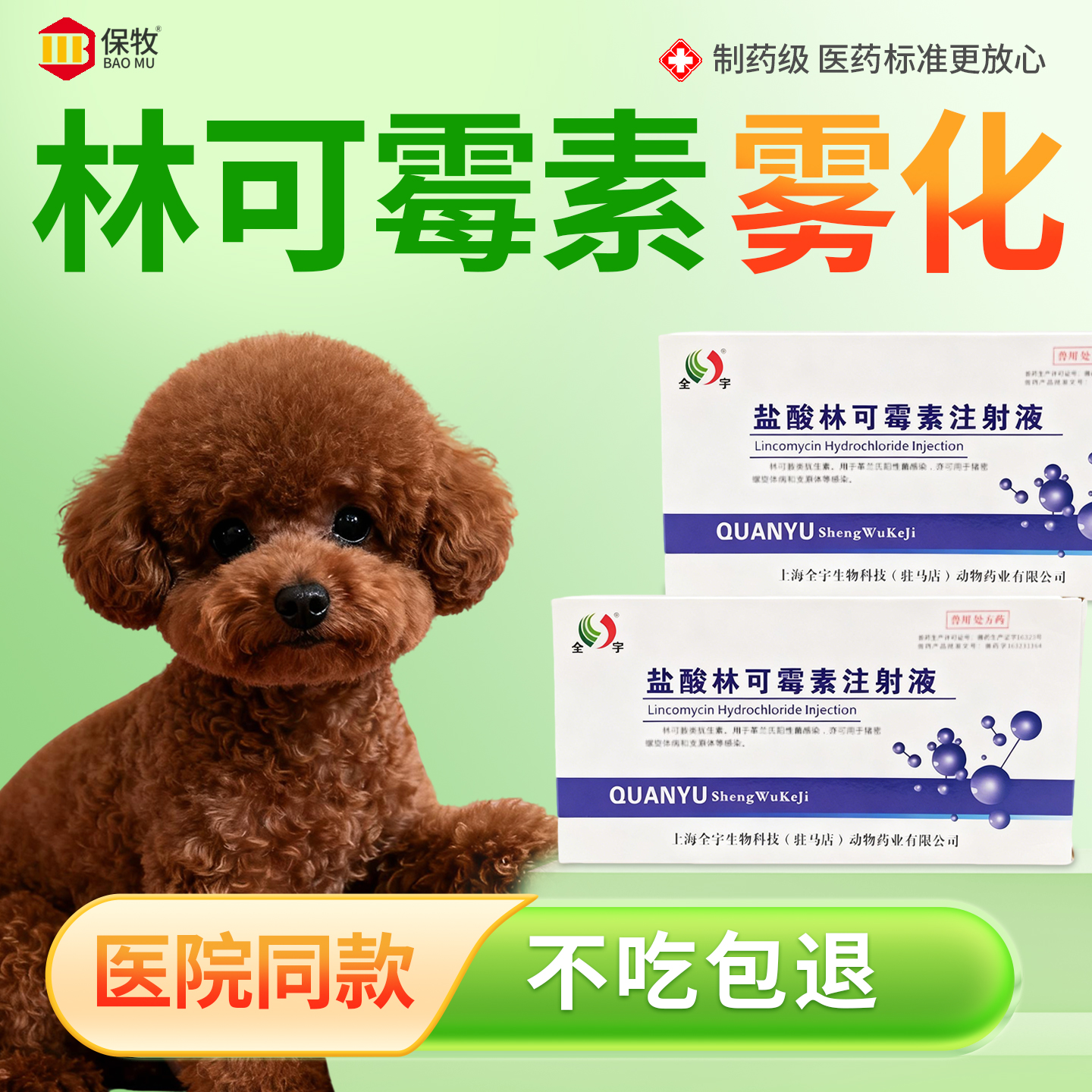 保牧【林可霉素注射剂】尿路感染