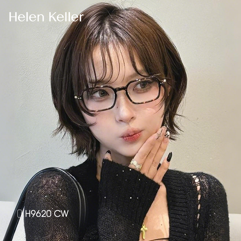 海伦凯勒玳瑁方框书呆子眼镜架男圆脸适合带的眼镜女近视专业配镜,ZIPPO/瑞士军刀/眼镜,眼镜架,淘宝优惠券,粉丝福利购,淘宝优惠卷