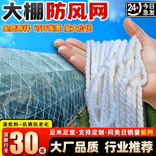 大棚防风网户外防护网抗老化