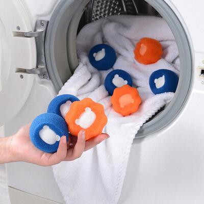 Laundry Ball for Preventing Tangles, Adsorbing Lint, and Cle