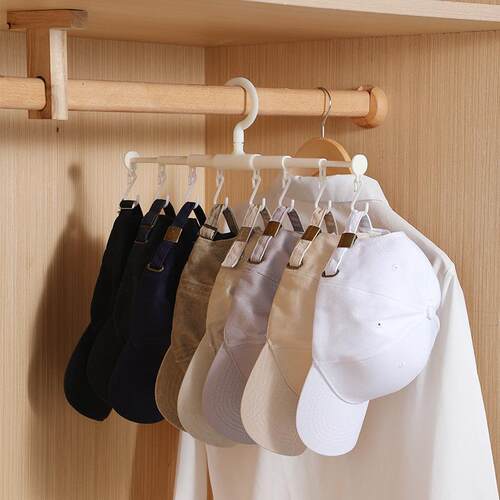 Scalable Rotating Hat Storage Rack, Home Clothes and Hat Han