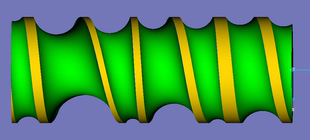 Mastrecam高难度无规律异型螺纹编程及后处理开发视频课程