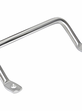 上隆型号倾斜式拉手 PULC-L100 圆棒折弯角型扁头把手 厂家直销