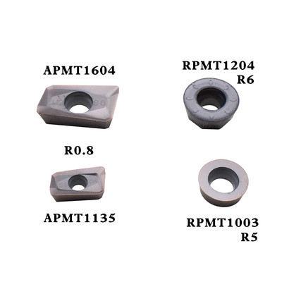 圆刀粒RPMW1003MO VP15TF R5刀粒APMT1135PDER铣刀粒R0.8园刀粒