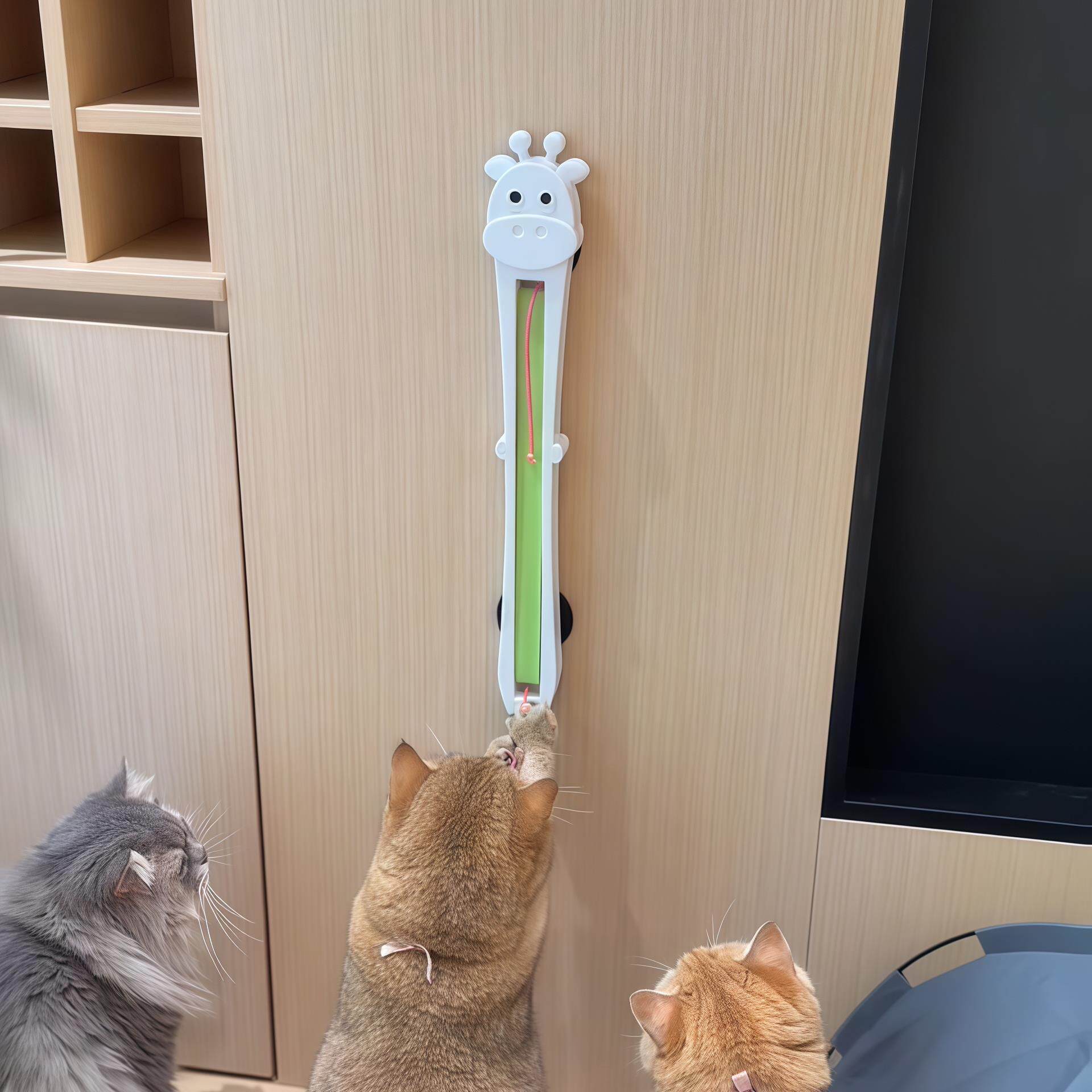 猫咪甩绳机逗棒电动宠物玩
