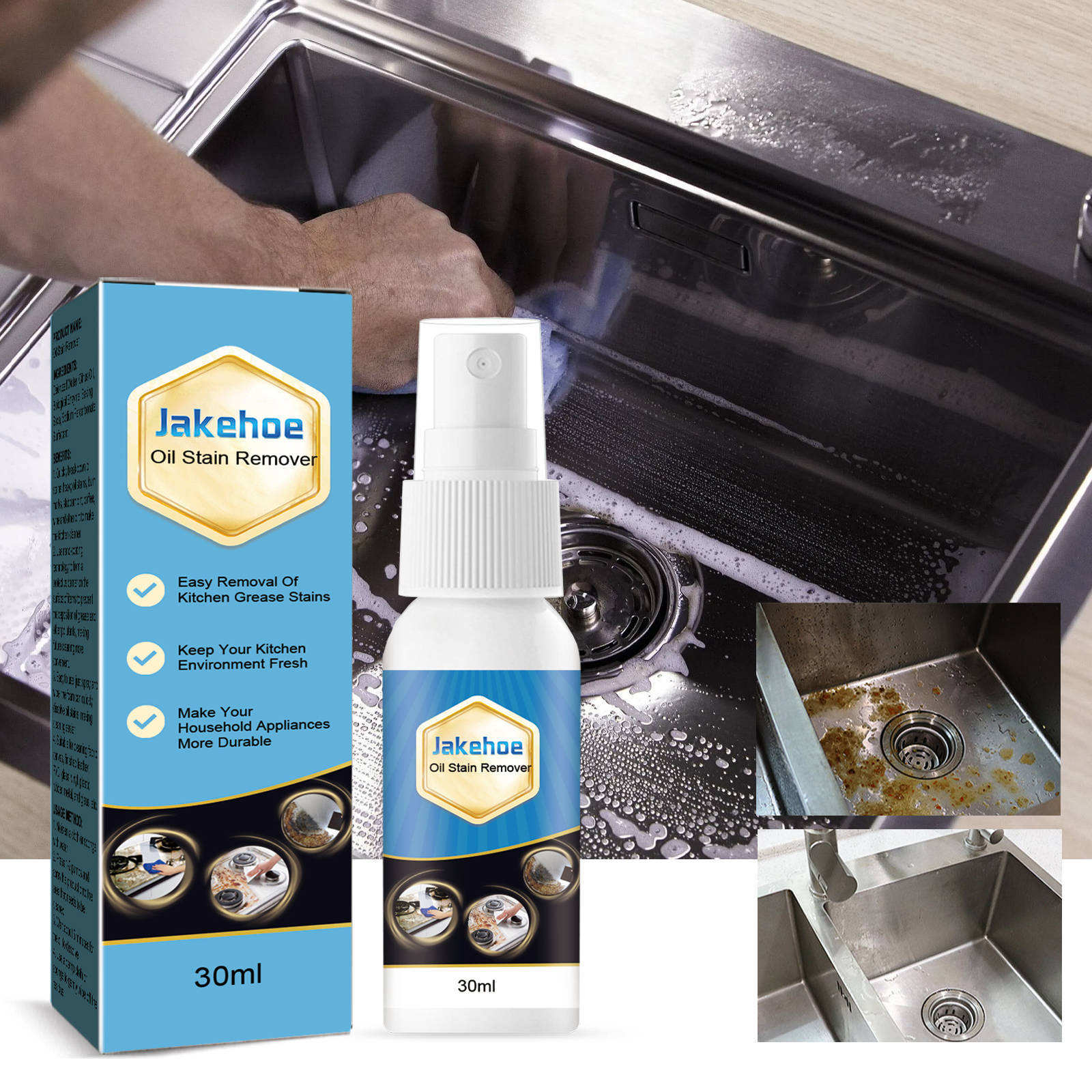 Jakehoeoilstainremoverkit