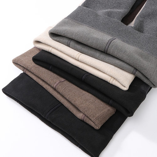 Spring and Autumn leggings 150g with thick velvet and verti