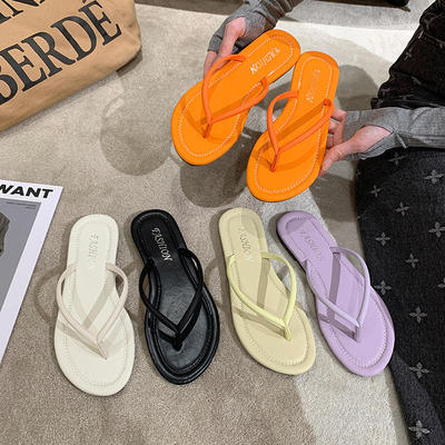 Slippers oversized slippers for women, flat bottomed round