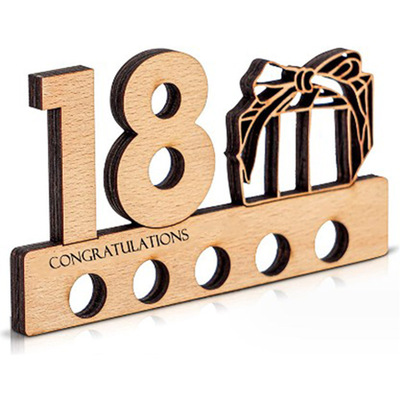 18th Birthday Money Gift Wood Personalized Wooden Wallet Or