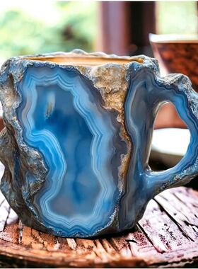 Imitation Mineral Crystal Coffee Mugs Imitation Mineral Cry