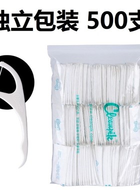 Cleanpik individually packaged dental floss sticks, single