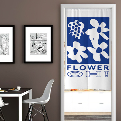 Nordic art door curtains, kitchen, bedroom, bathroom, decor