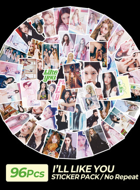 96 ILLIT comeback album I'll Like You poster photos MOKA su