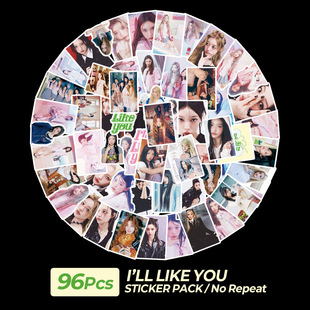 96 ILLIT comeback album I'll Like You poster photos MOKA su