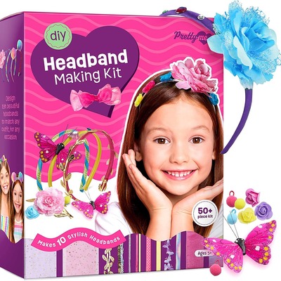 Children's DIY headband set, girls' handmade hair clip desi