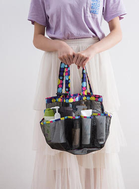 Large capacity 8-compartment toileting and storage bag, fol