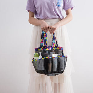 Large capacity 8-compartment toileting and storage bag, fol