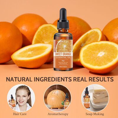 Full citrus essential oil facial massage, massage, moisturi