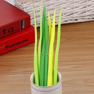 Creative, fresh, cute, grass neutral pen, cute stationery,