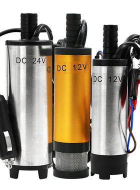 Small submersible oil pump 12V24V DC diesel pump  refuel
