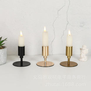 Nordic Home Electric Candlestick Decoration Light Luxury Ro