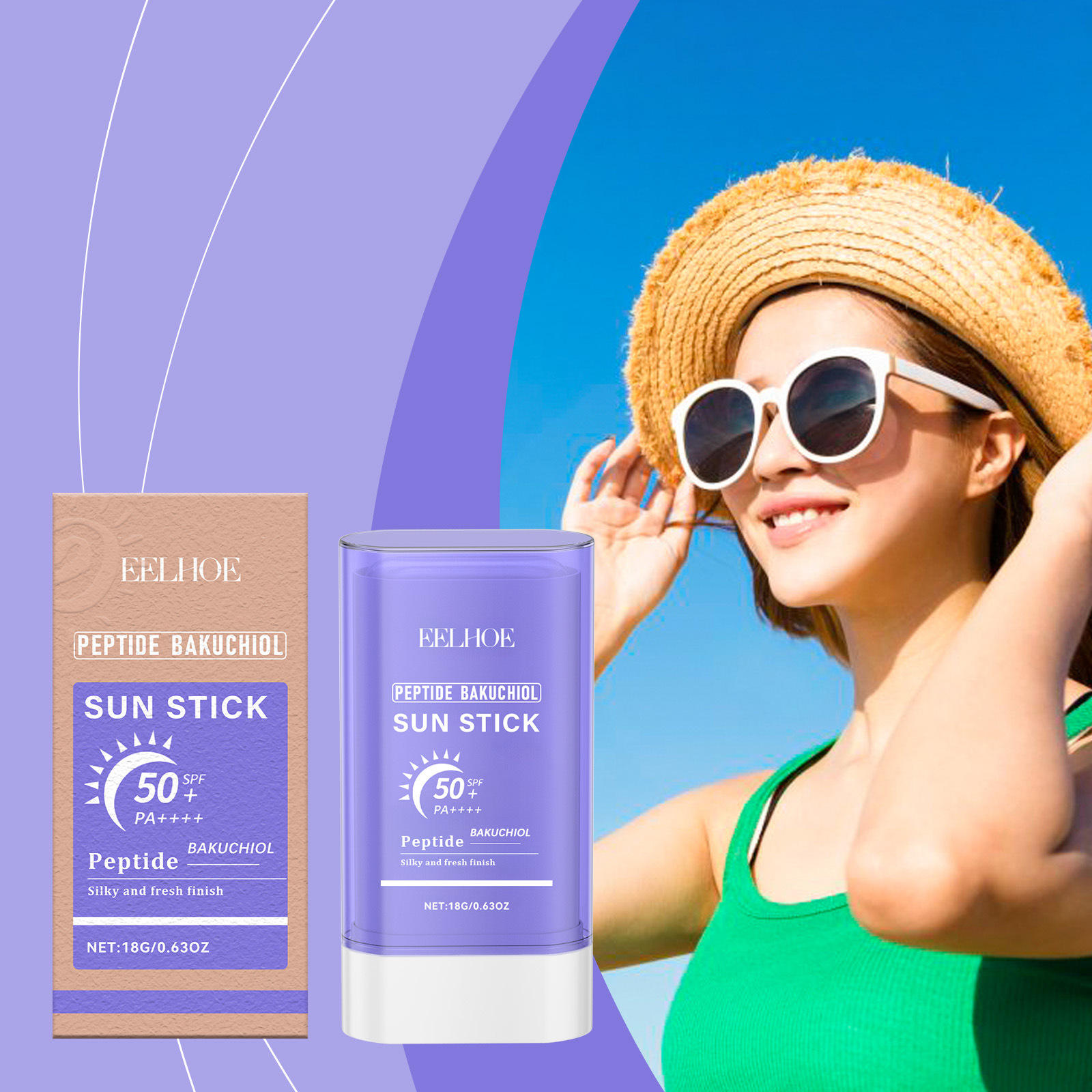 EELHOE Moisturizing and Protective Stick with Gentle and Re