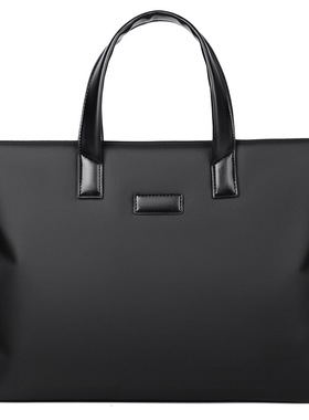 Customized logo for men's briefcase, hand-held file bag, la
