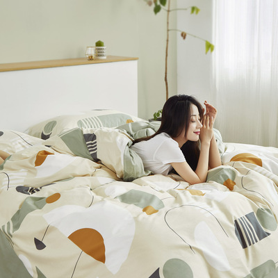 Joyful Home Ins style pure cotton printed home bedding, stu