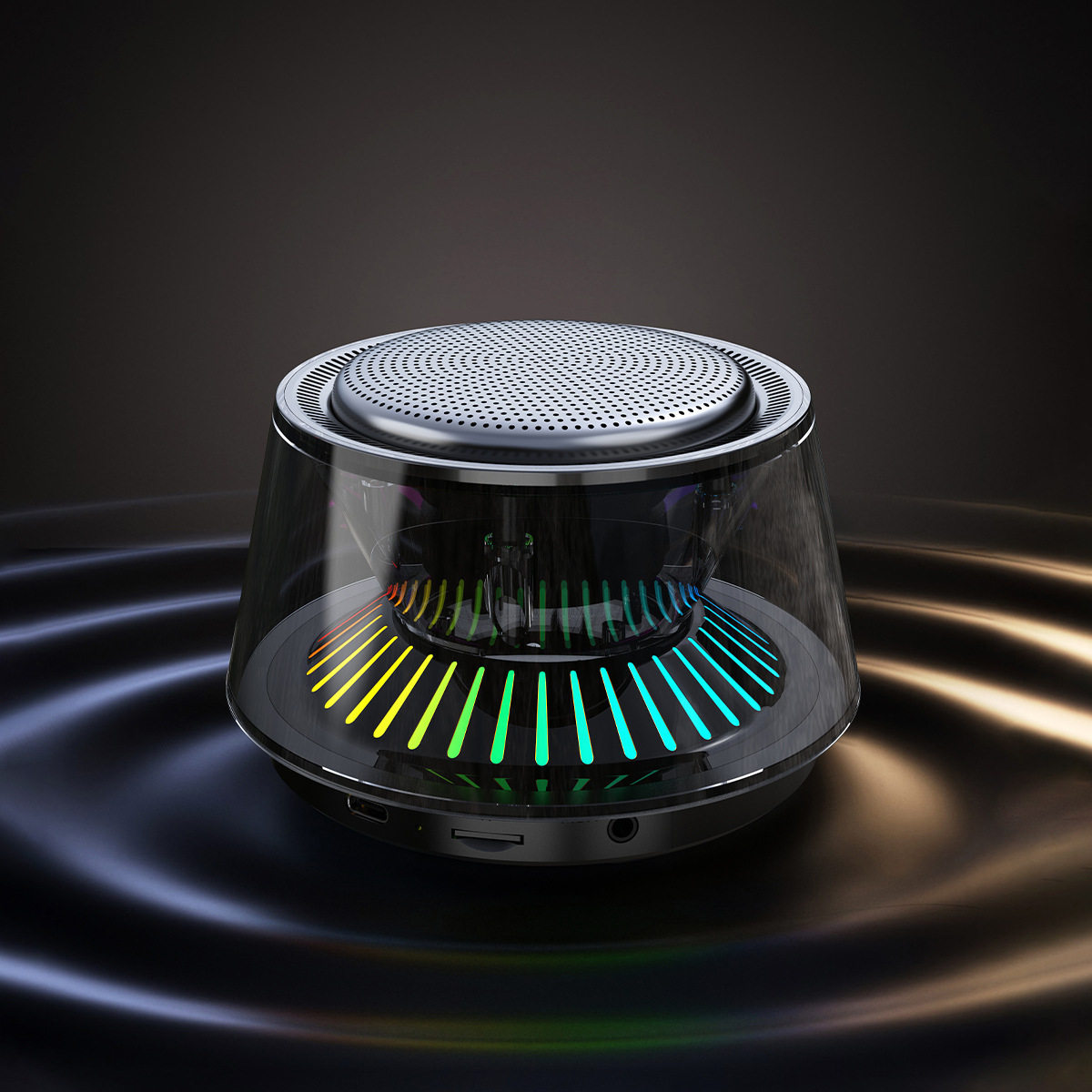 Wireless Bluetooth speaker, ambient light, music subwoofer,