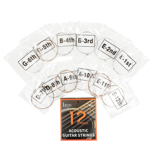 IRIN12 string acoustic guitar string R12 twelve string folk