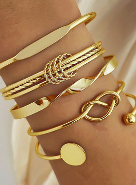 Chain Bracelet Fashion Mix and Match Open Bracelet Hand Acc