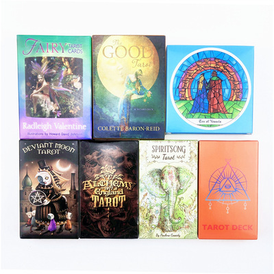 Tarot board game cards Tarot cards with multiple styles